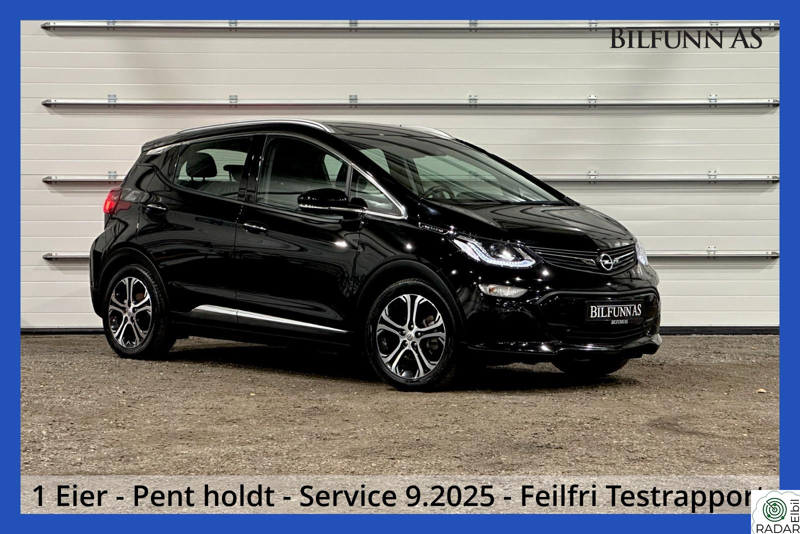OPEL Ampera-e PREMIUM/SKINN/R.KAM/BOSE/DAB+/NYTT BATTERI