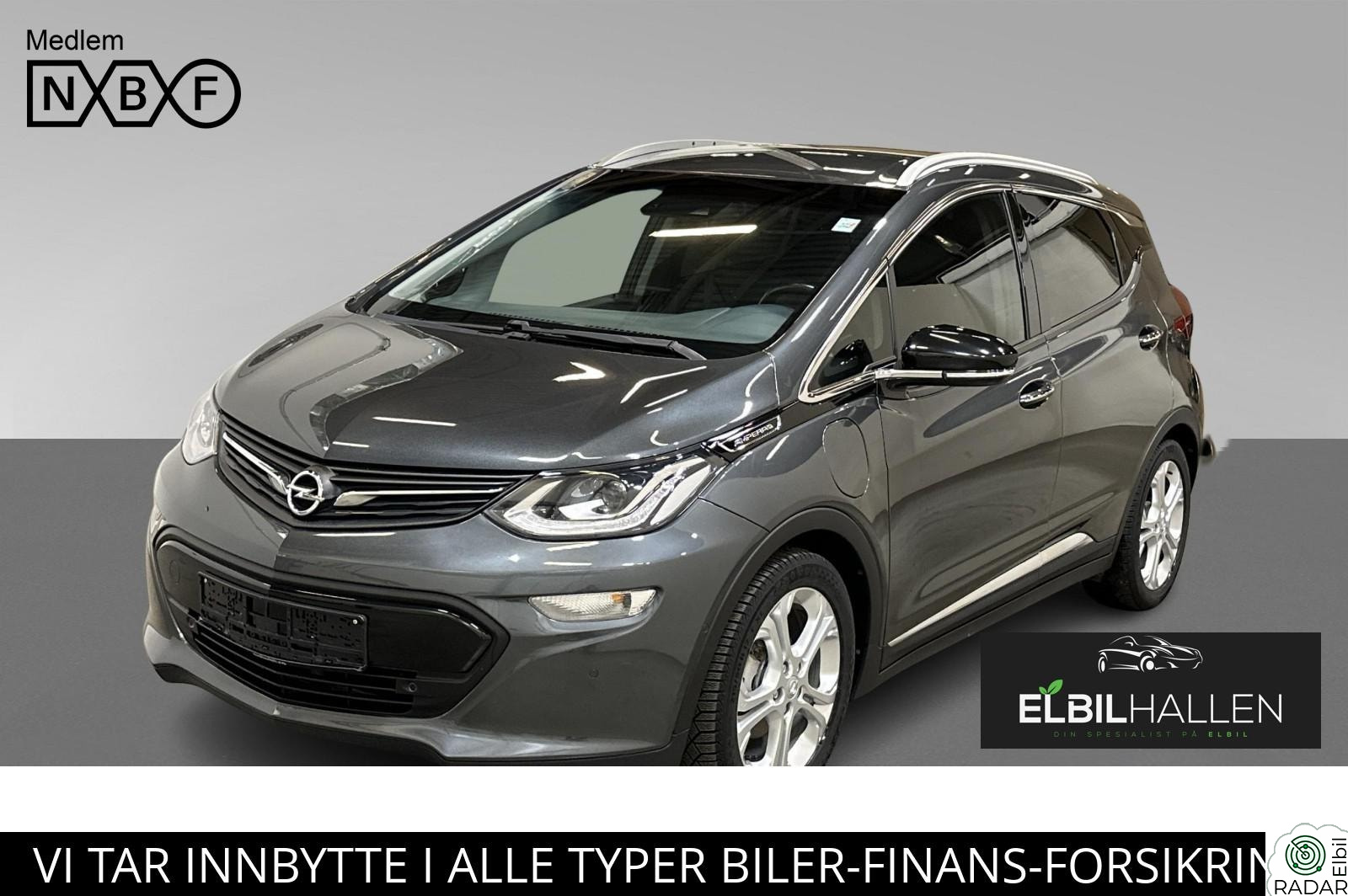 OPEL Ampera-e NORSK/PREMIUM/64kW/TOPPMODELL/SKINN/BOSE/APPLE CARPLAY+