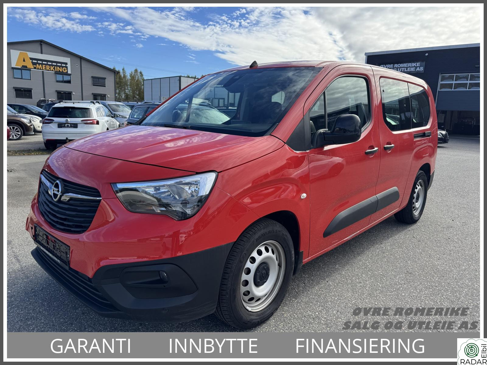 OPEL Combo-e Cargo E-Combo Elite Cargo L2, 272km/Eu Juni 2028/Ny Bilgarant