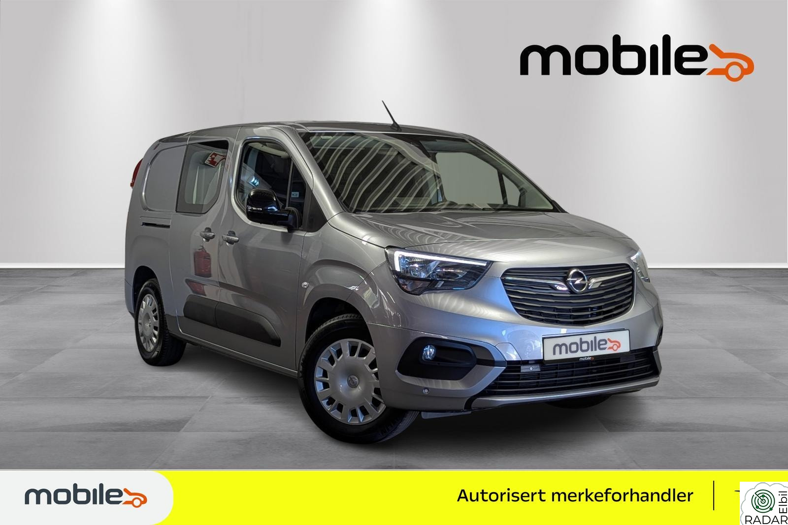 OPEL Combo-e Cargo Elite+ 3,9m3 50 kWh L2/Norskbil/Varmepumpe/3Seter/DAB+