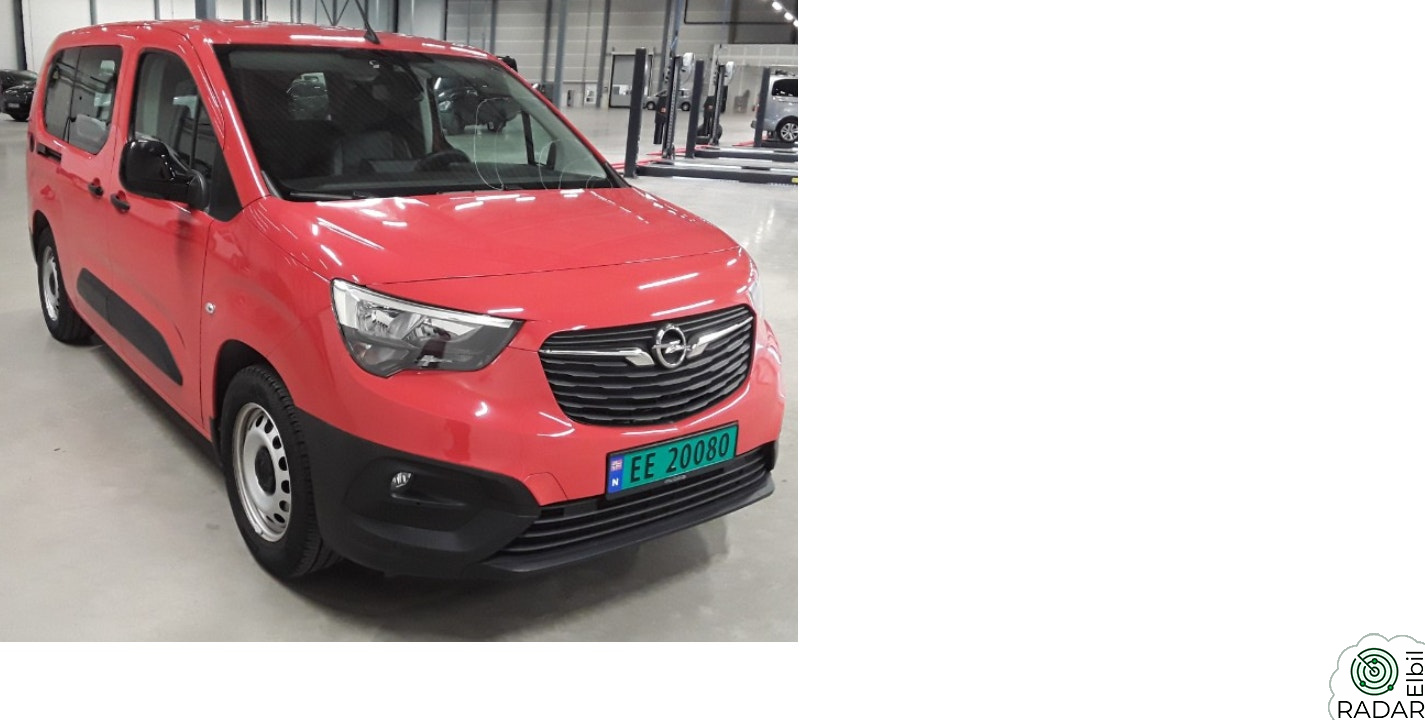 OPEL Combo-e Cargo Opel Combo-e Elite L2 - Elektrisk varebil - 50 kWh - Au