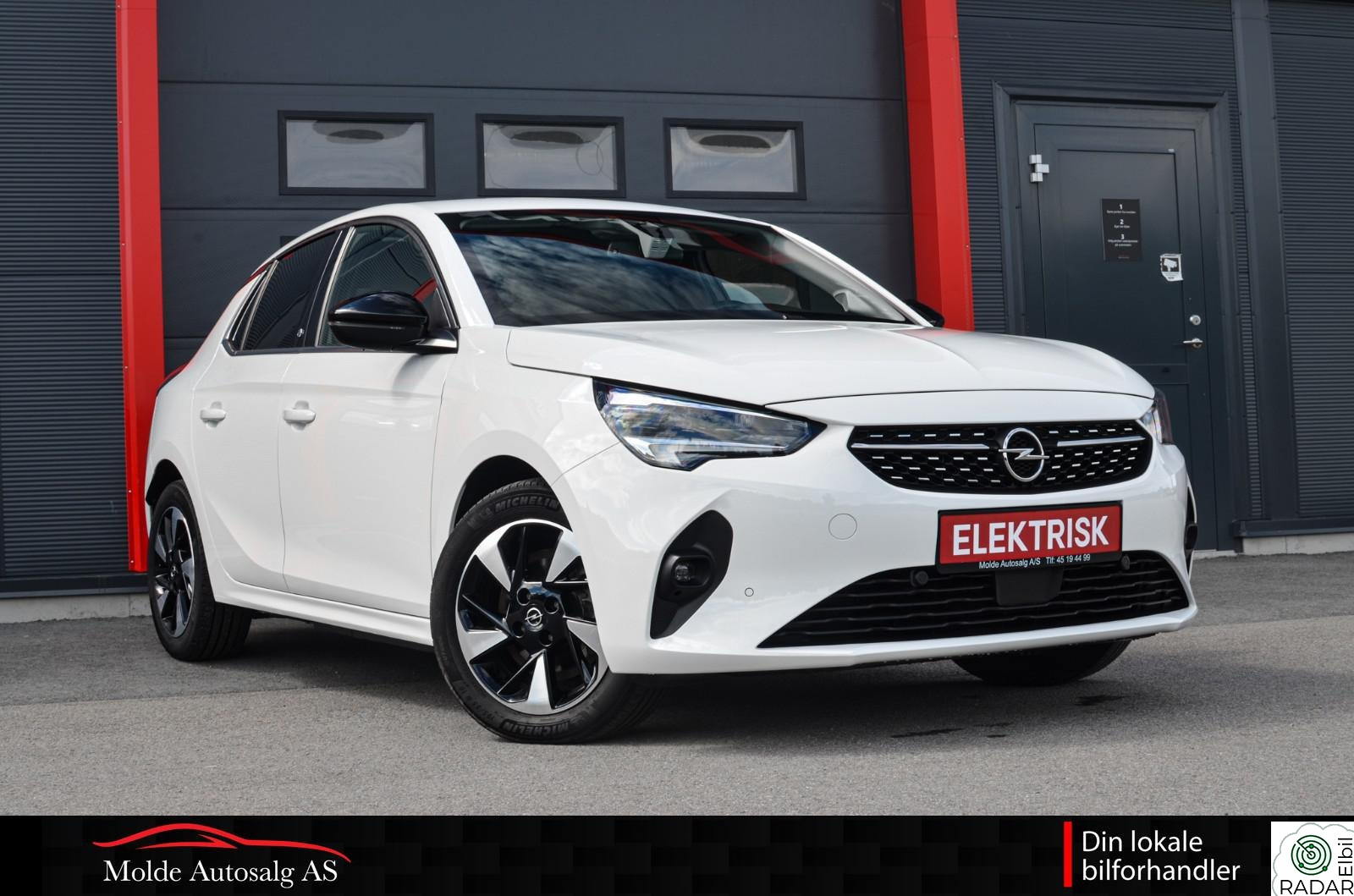 OPEL CORSA e 136 hk Matrix lys/ACC/Ryggekamera/DAB,/Navi