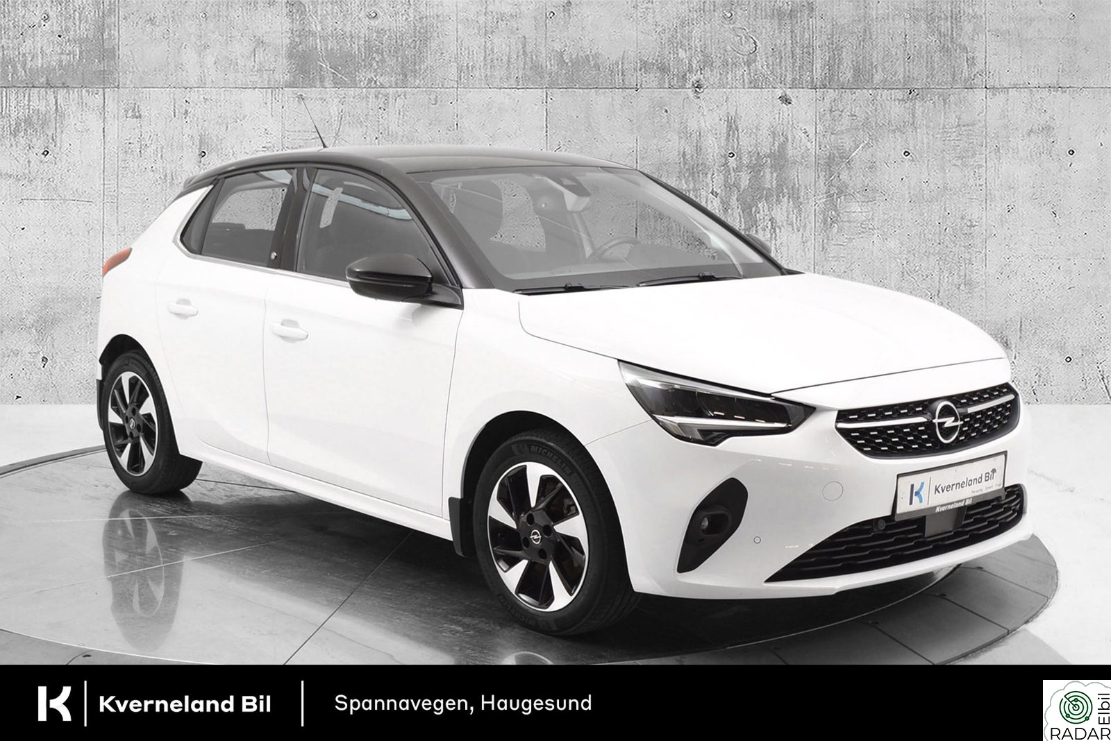 OPEL CORSA 136 HK/336 km rekkevidde/Ryggekamera