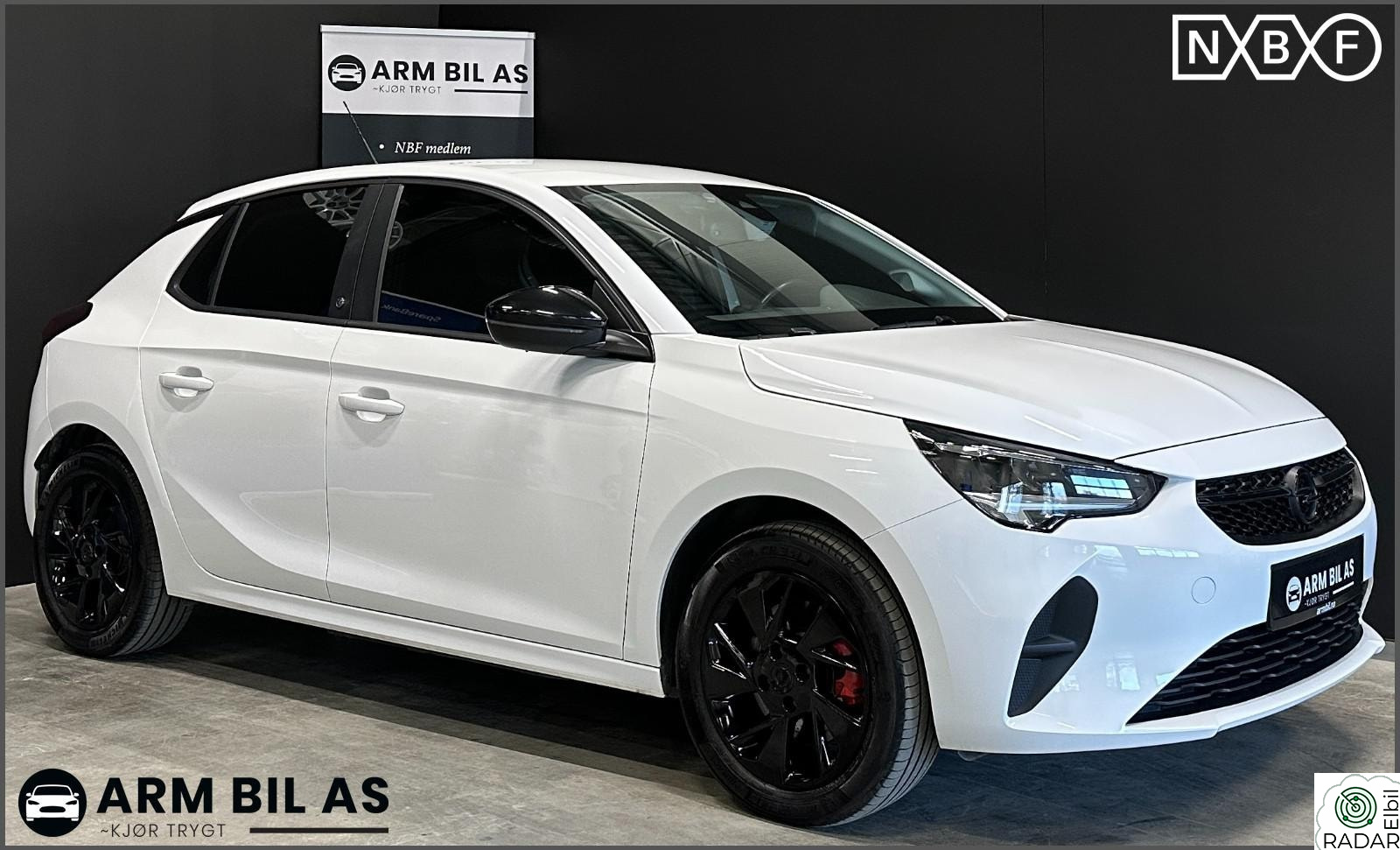 OPEL CORSA Edition, r.kam, mørkeRuter, chromedelete, rattvarme++