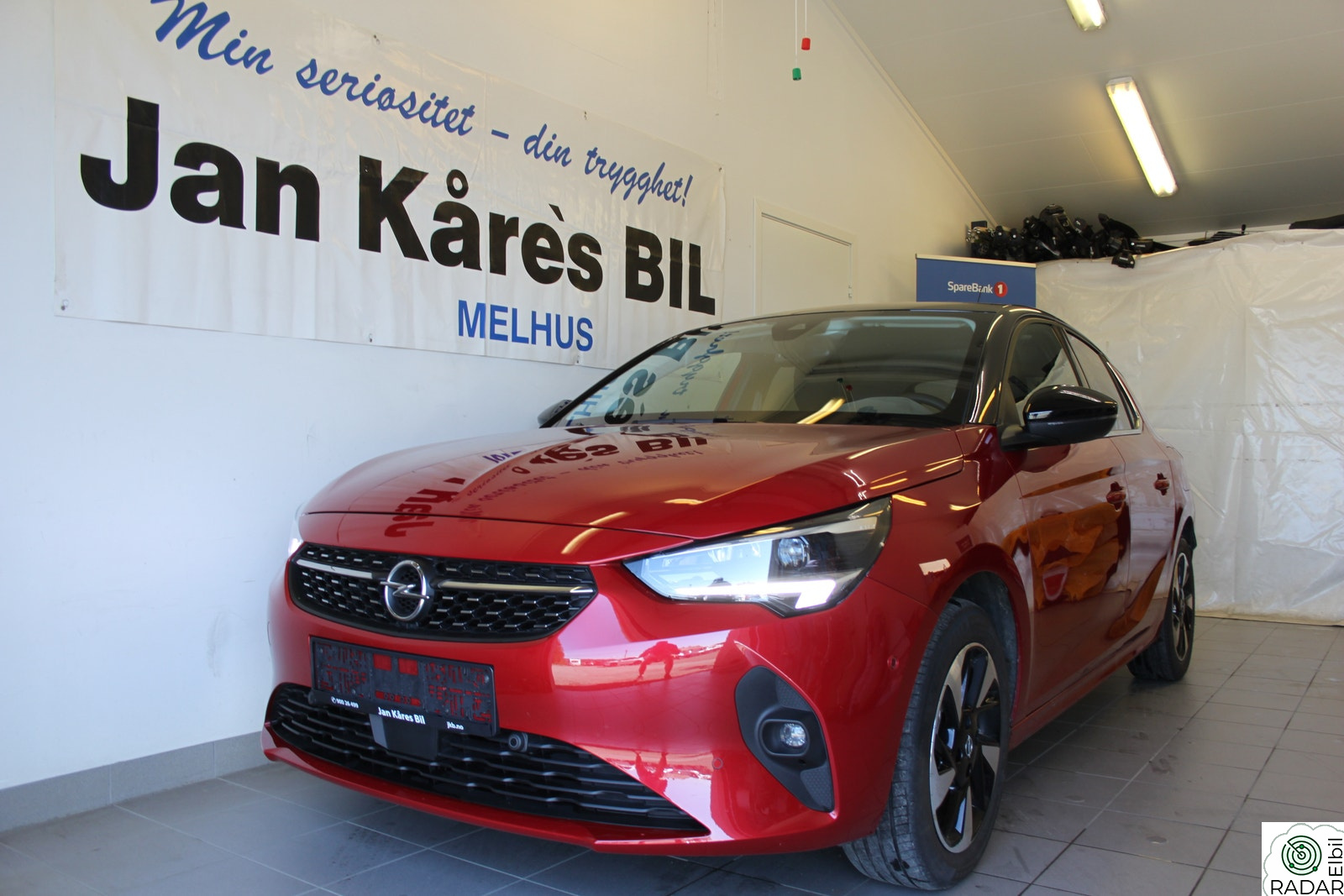 OPEL CORSA E - ELEGANCE 136HK AUT/DELSKINN/NAVI/KAMERA/CRUISE/BLÅ