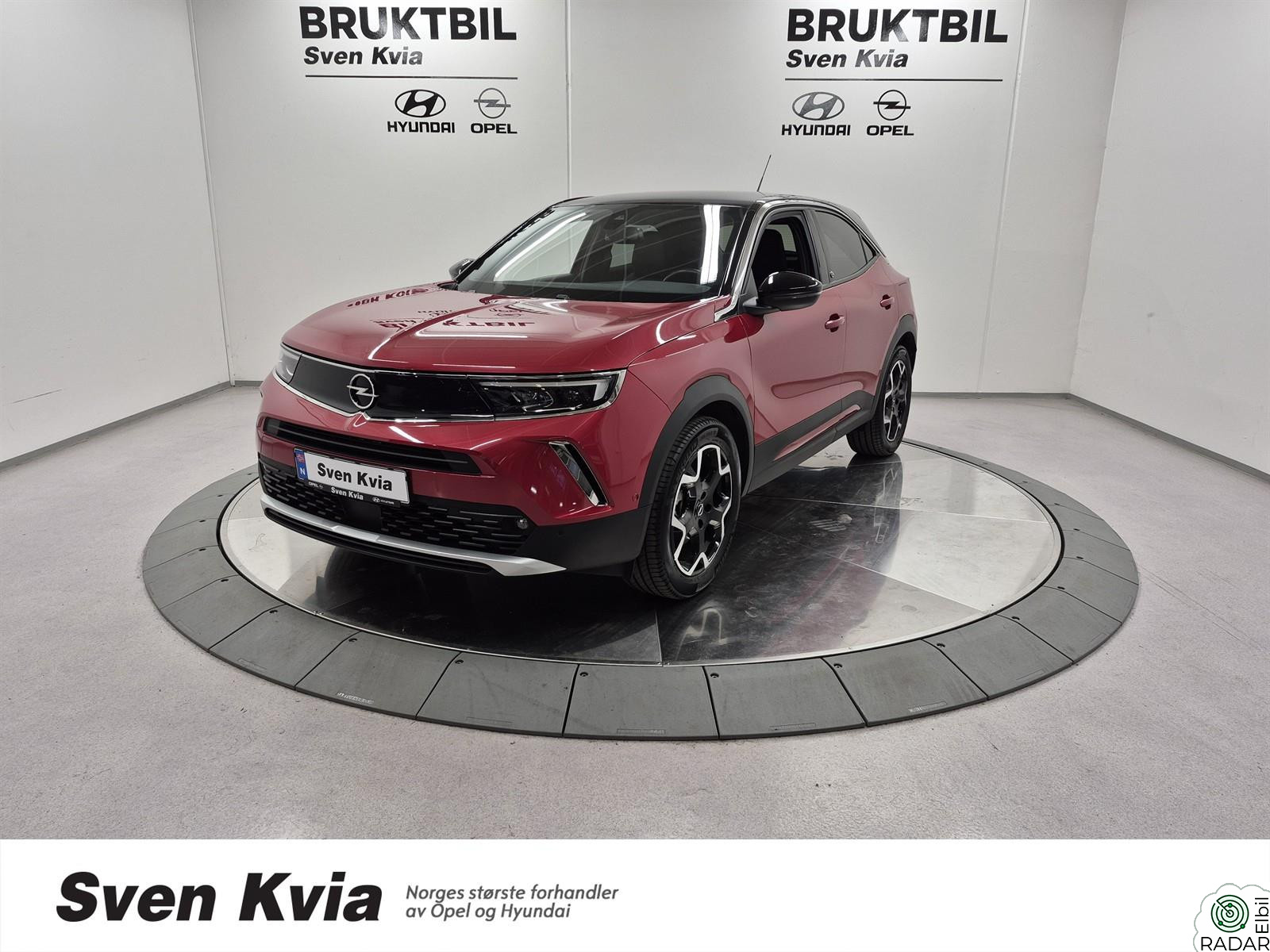 OPEL MOKKA NORSK ULTIMATE MED SKINN 50KWT ACC CARPLAY NAVI LUX LYS