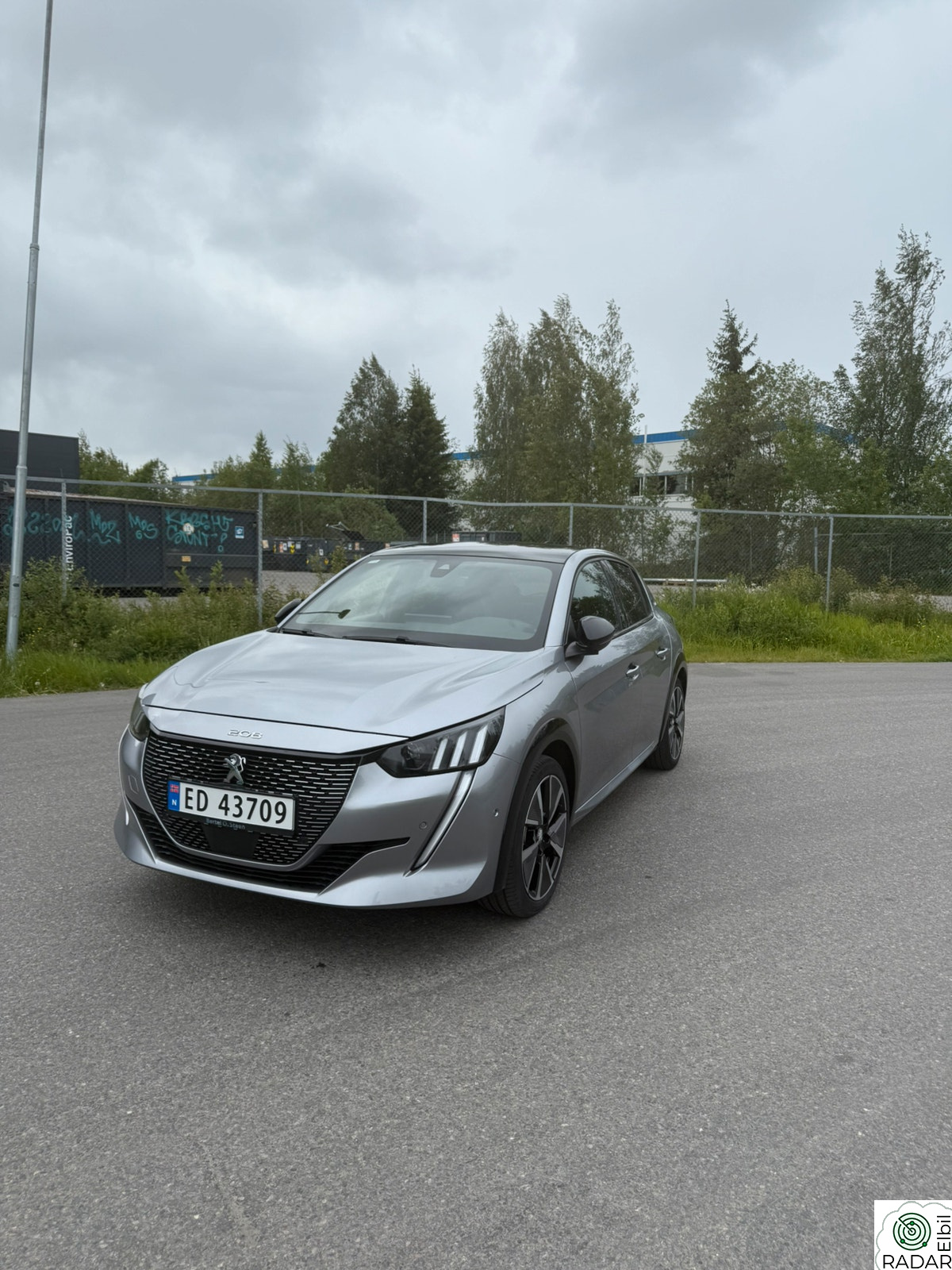 PEUGEOT 208 Peugeot e-208 GT, ACC, keyless, soltak, ryggekamera
