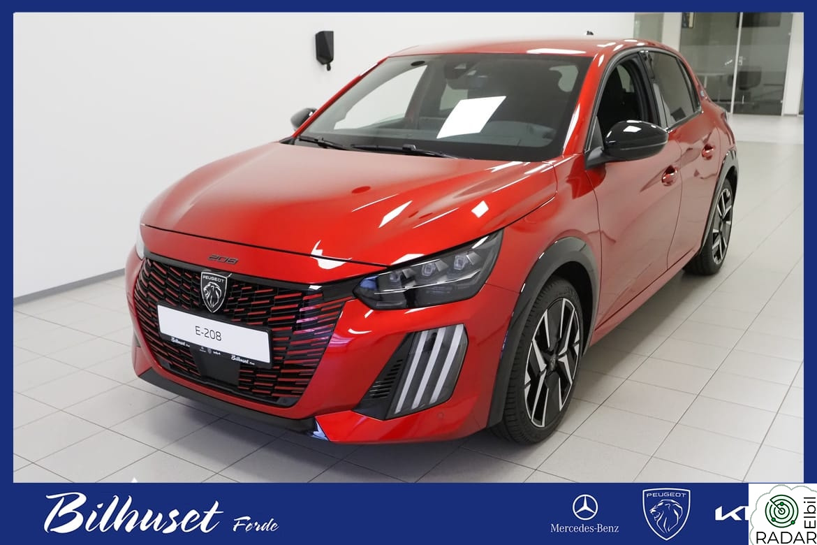 PEUGEOT 208 Skinn/Alcantara | Full LED-frontlys | keyless