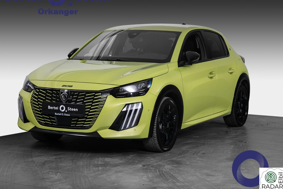 PEUGEOT 208 GT, 156HK, 400KM, Adaptiv cruise, Navi, 3D Cockpit