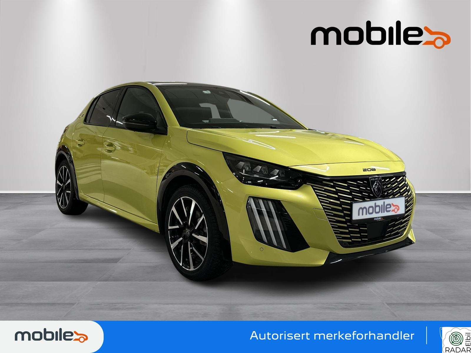PEUGEOT 208 GT 156hk Anbefalte LAV KM, GLASSTAK, 3D NAVI, FACELIFT