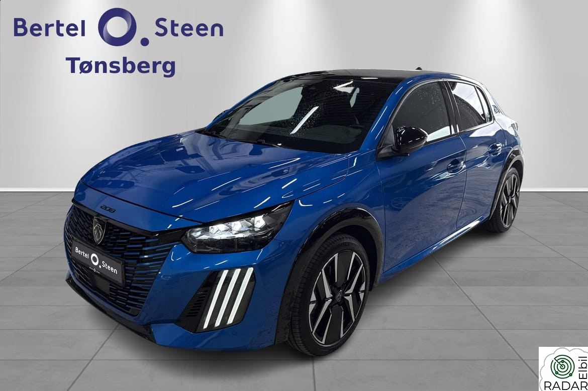 PEUGEOT 208 GT line med lav km stand