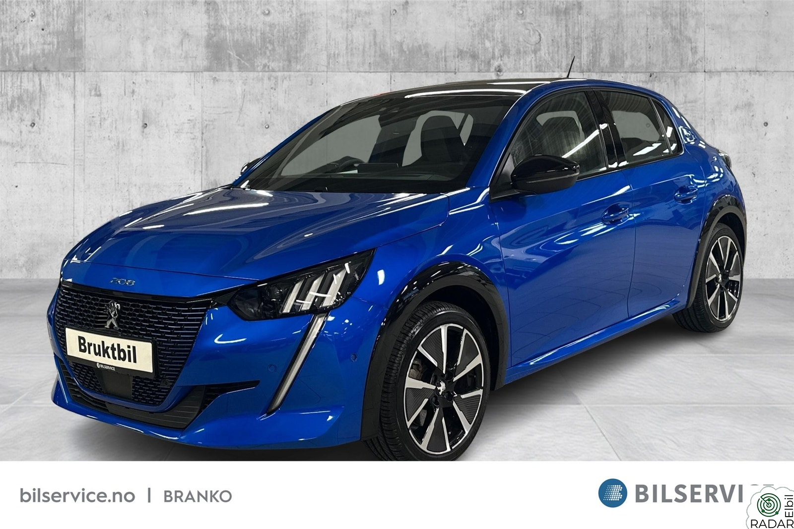 PEUGEOT 208 Peugeot e-208/Skinn/Ryggekamera