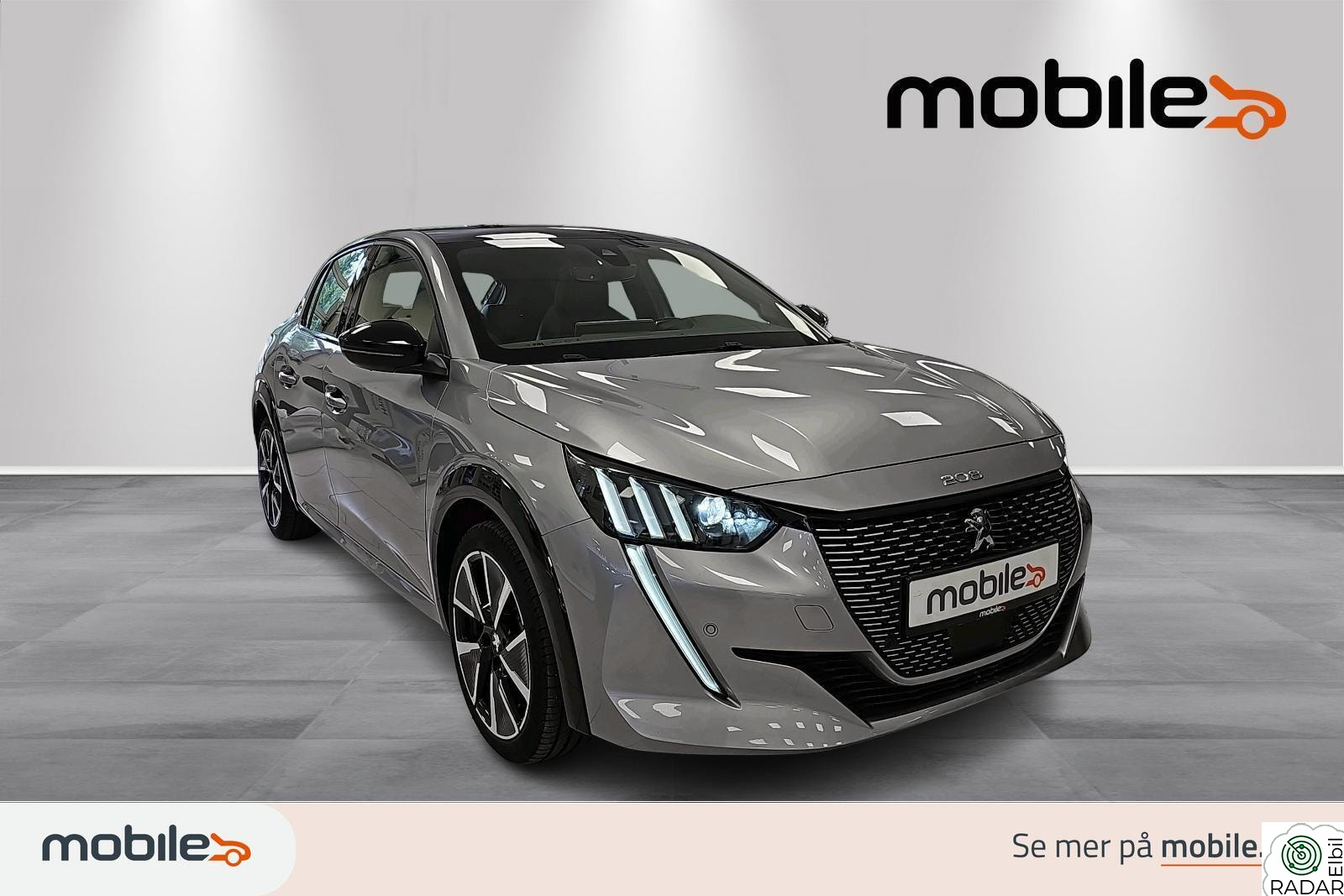 PEUGEOT 208 GT Line 136hk | Panoramatak | Piggdekk | Velholdt bil +