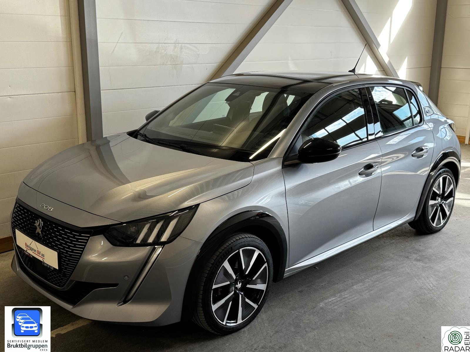 PEUGEOT 208 e-208 GT-Line med panorama tak Strøken Eu til 04/28