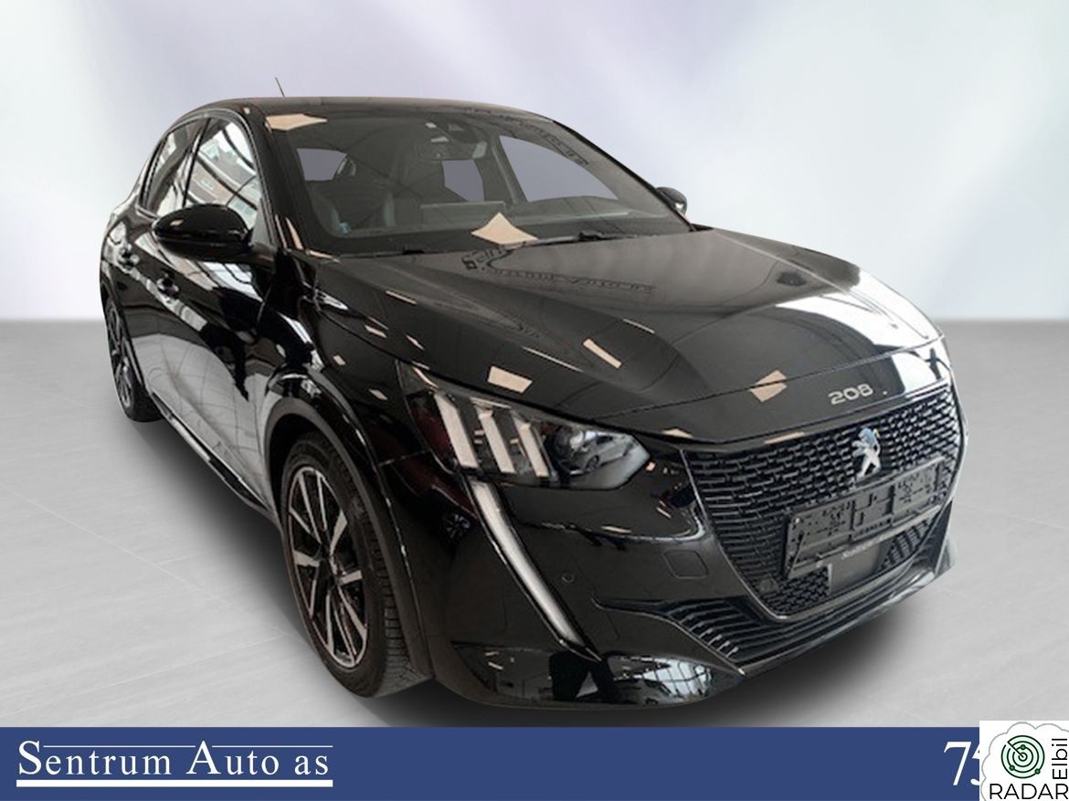 PEUGEOT 208 GT Line, LED Lys pakke, navigasjon, panoramaglasstak
