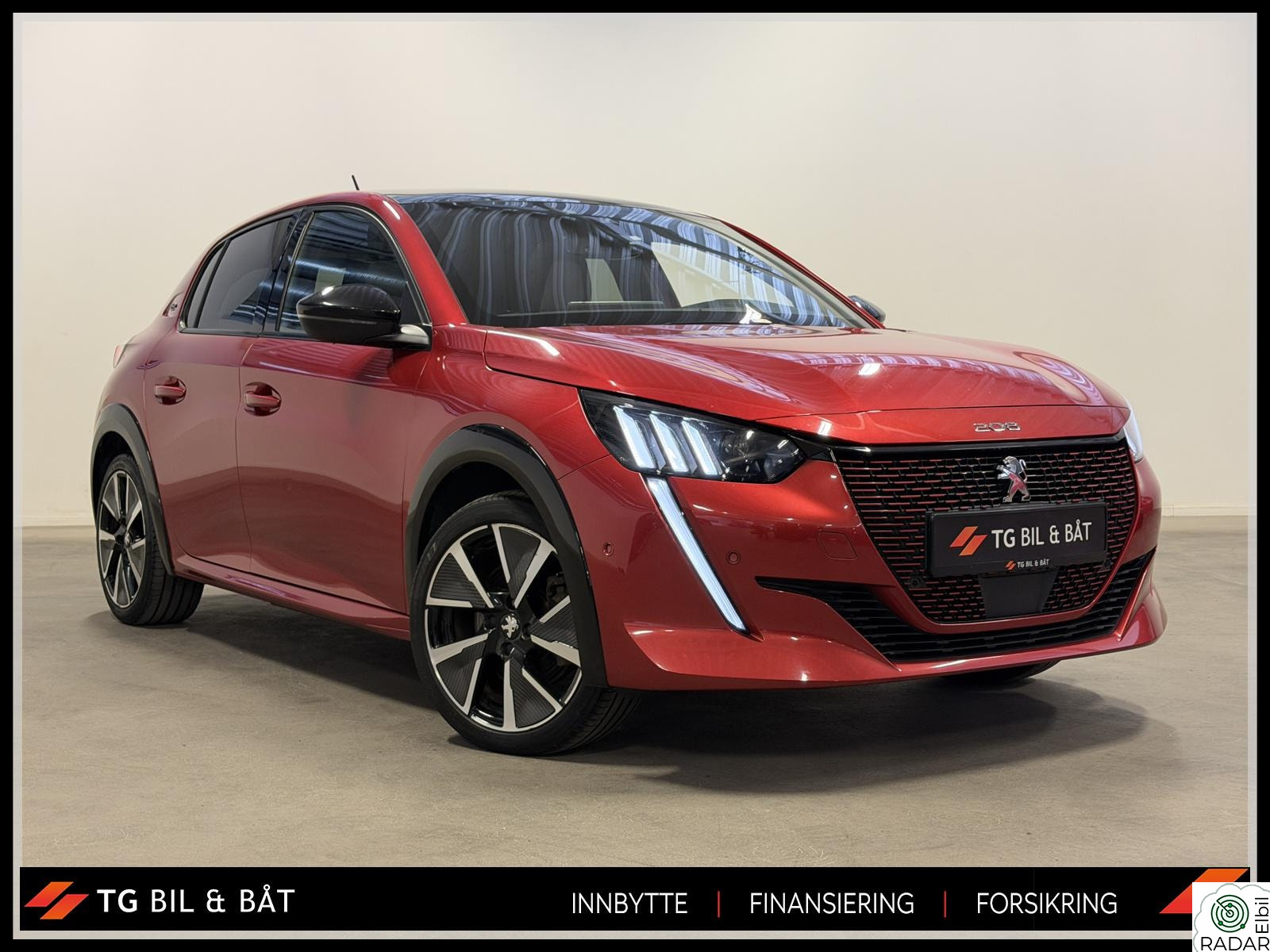 PEUGEOT 208 GT-Line 136hk (336km) - ACC/NAVI/LED/DAB/RYGGE/CARPLAY!