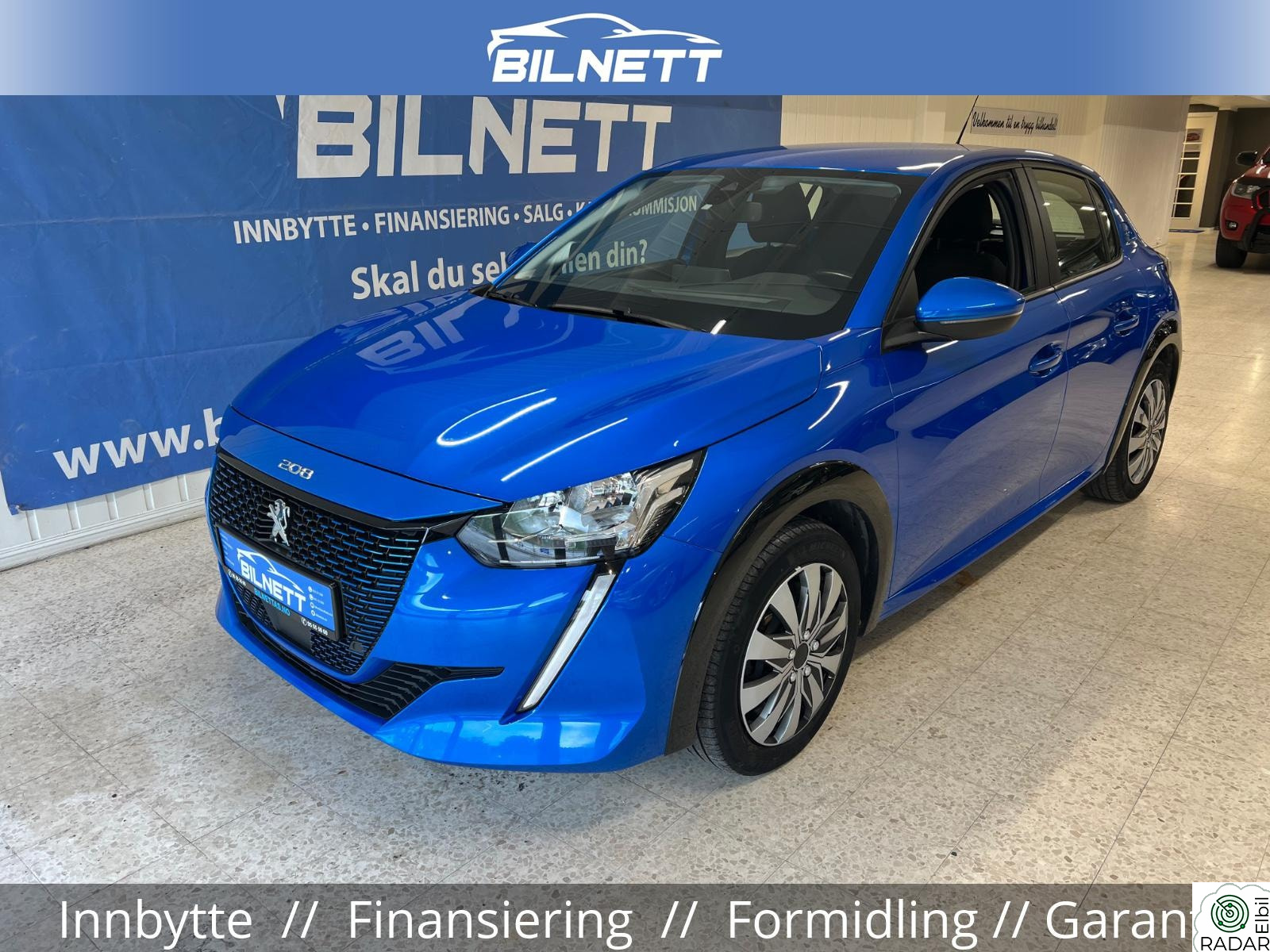 PEUGEOT 208 EL 136HK 340KM WLTP/Cruise/Lane-Assist/CarPlay/DAB+