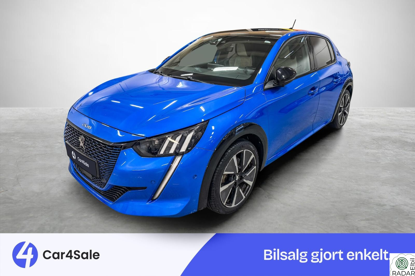 PEUGEOT 208 GT Line 340km / Soltak / ACC / 360Kam / 1 Eier / LED ++