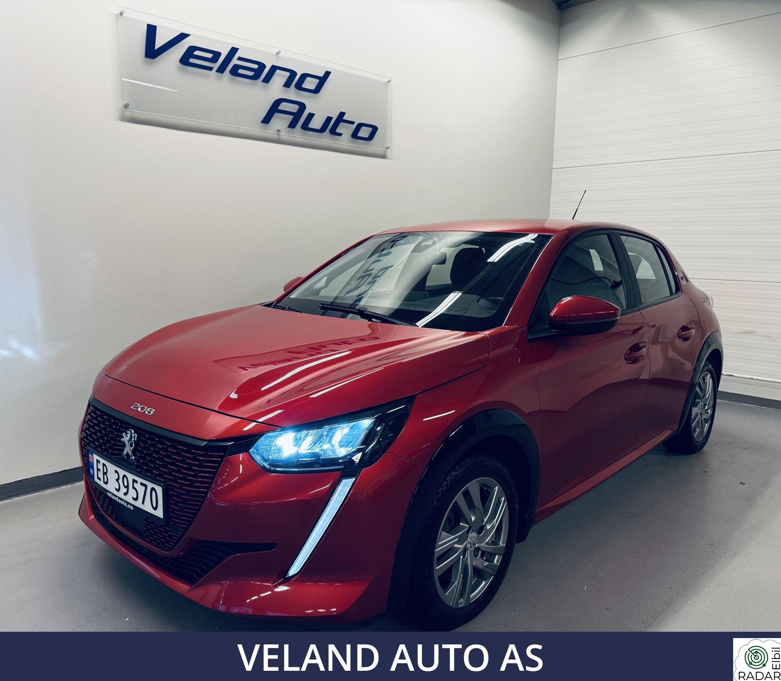 PEUGEOT 208 340WLTP/DAB/NORSK/CC/LED/SENSORER/APPLE CARPLAY