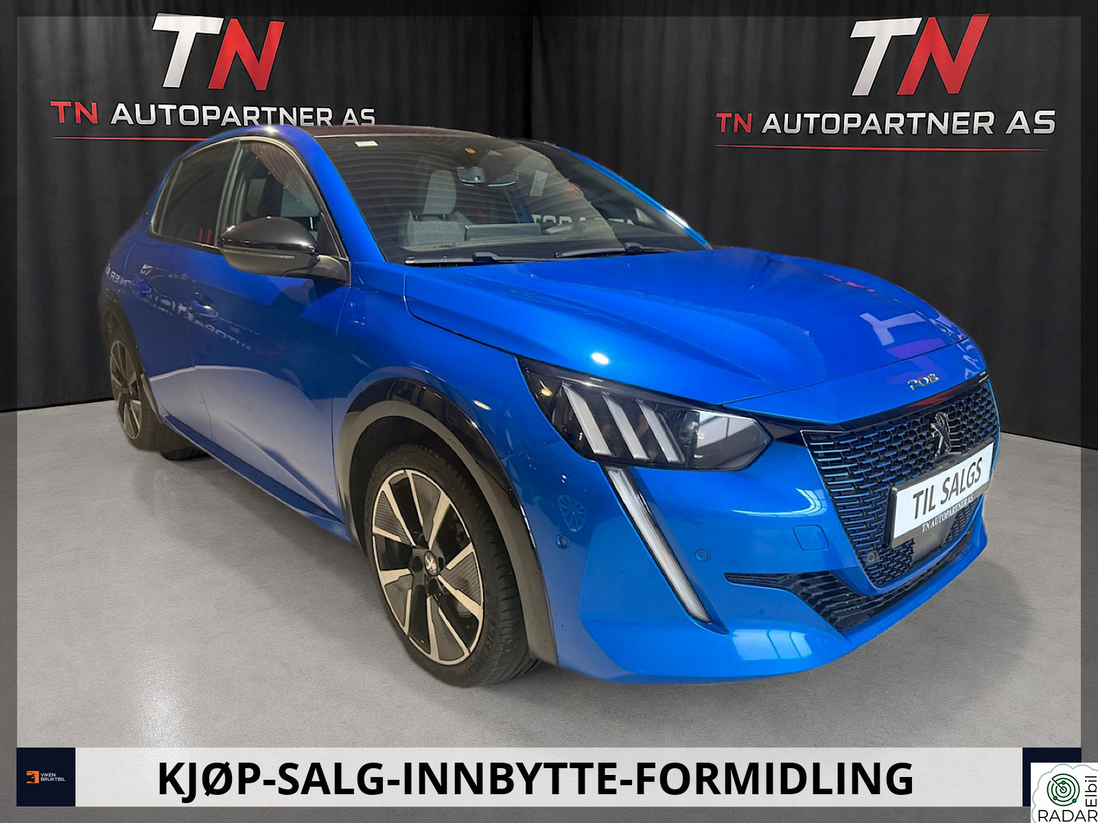 PEUGEOT 208 GT | Panorama | Varmepumpe | Ryggekamera | Navigasjon