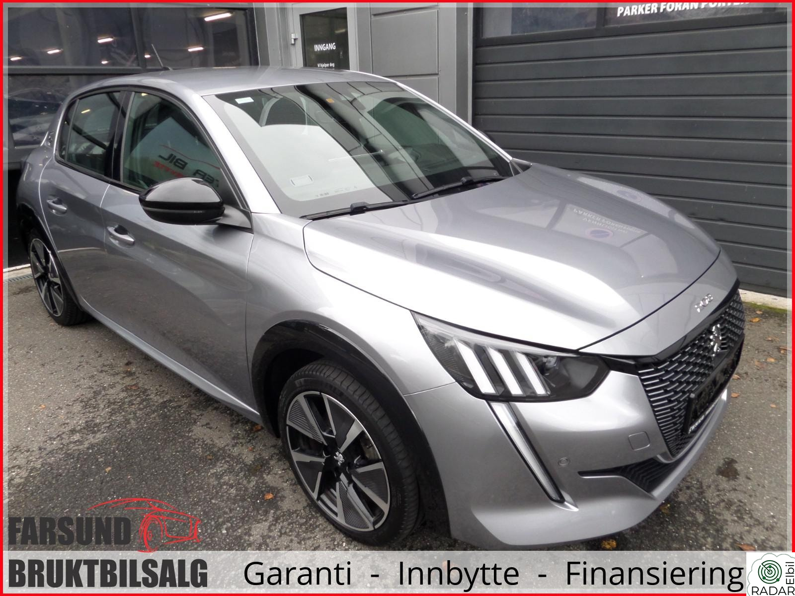 PEUGEOT 208 GT LINE LAV KM PEN BIL VELUTSTYRT
