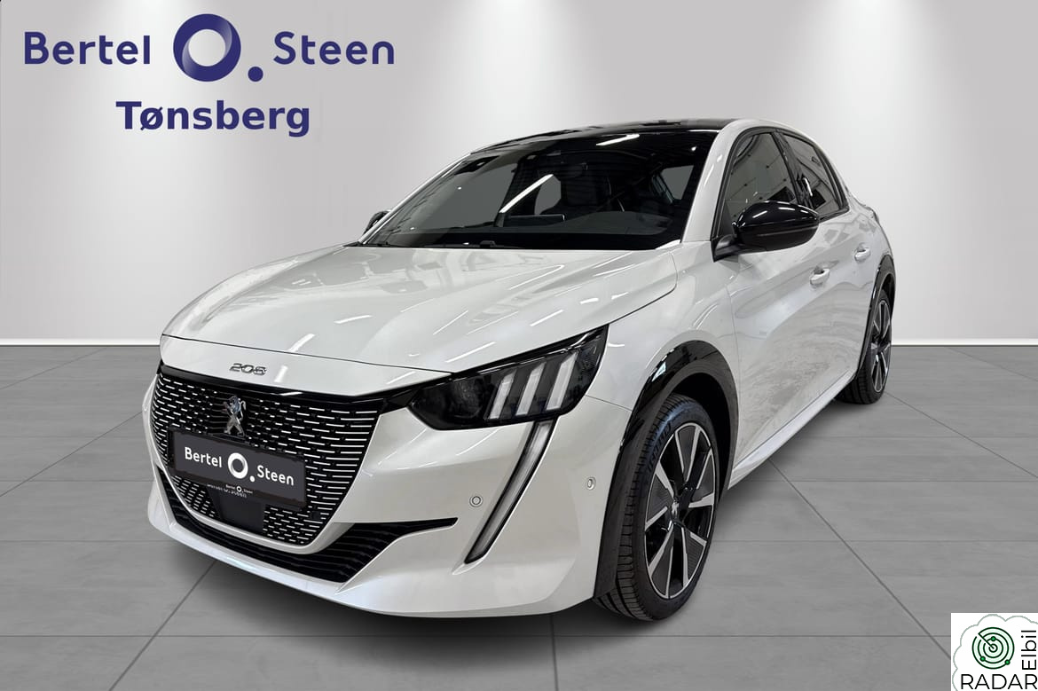 PEUGEOT 208 e-208 GT med lav km stand
