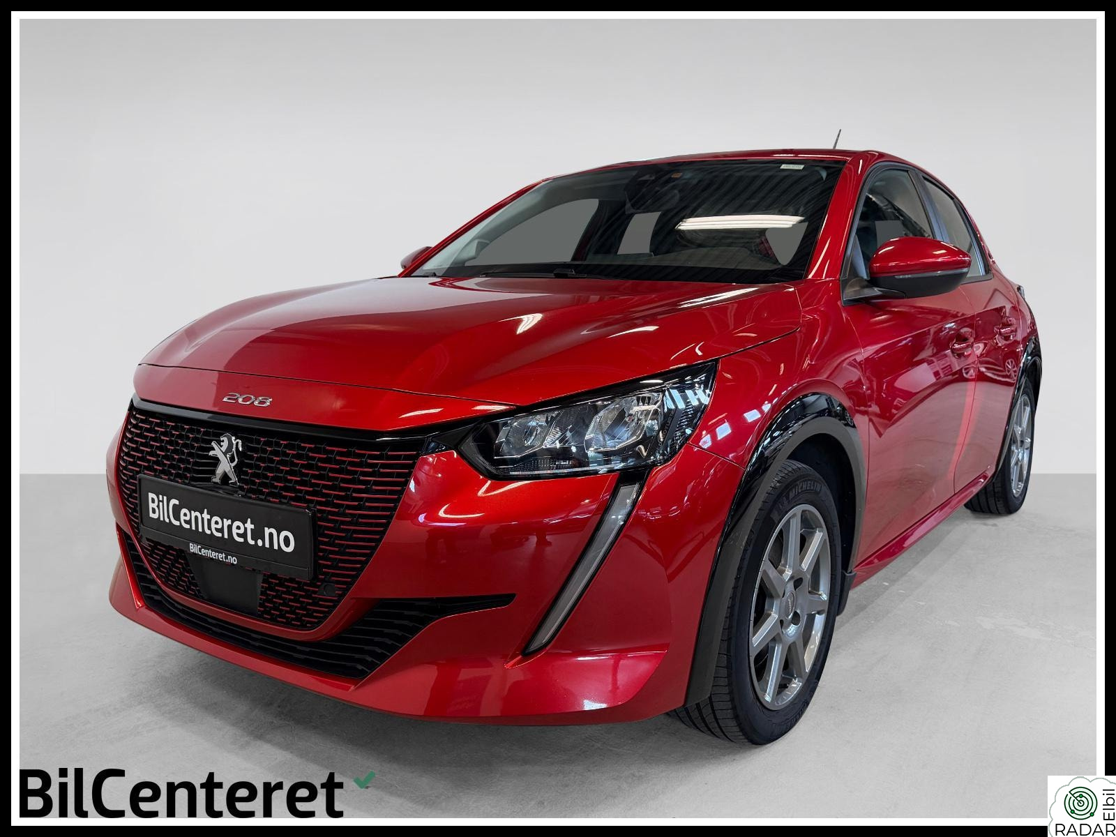 PEUGEOT 208 ACTIVE 50kWh 339KM LED RYGGEKAMERA CRUISE DAB+ NY EU ++