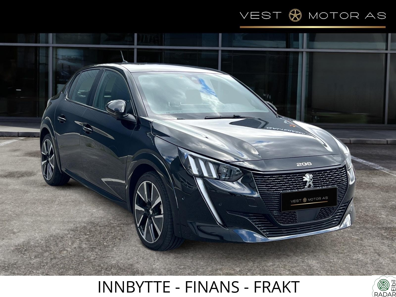 PEUGEOT 208 GT/ Adaptiv Cruise/ Panorama/ Ryggekamera + 360/Ny EU