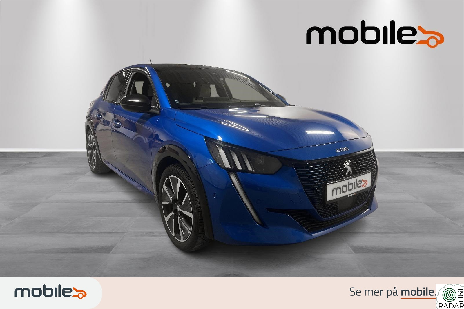 PEUGEOT 208 GT 136hk, NY service. Tøff bil! 336km (wltp)