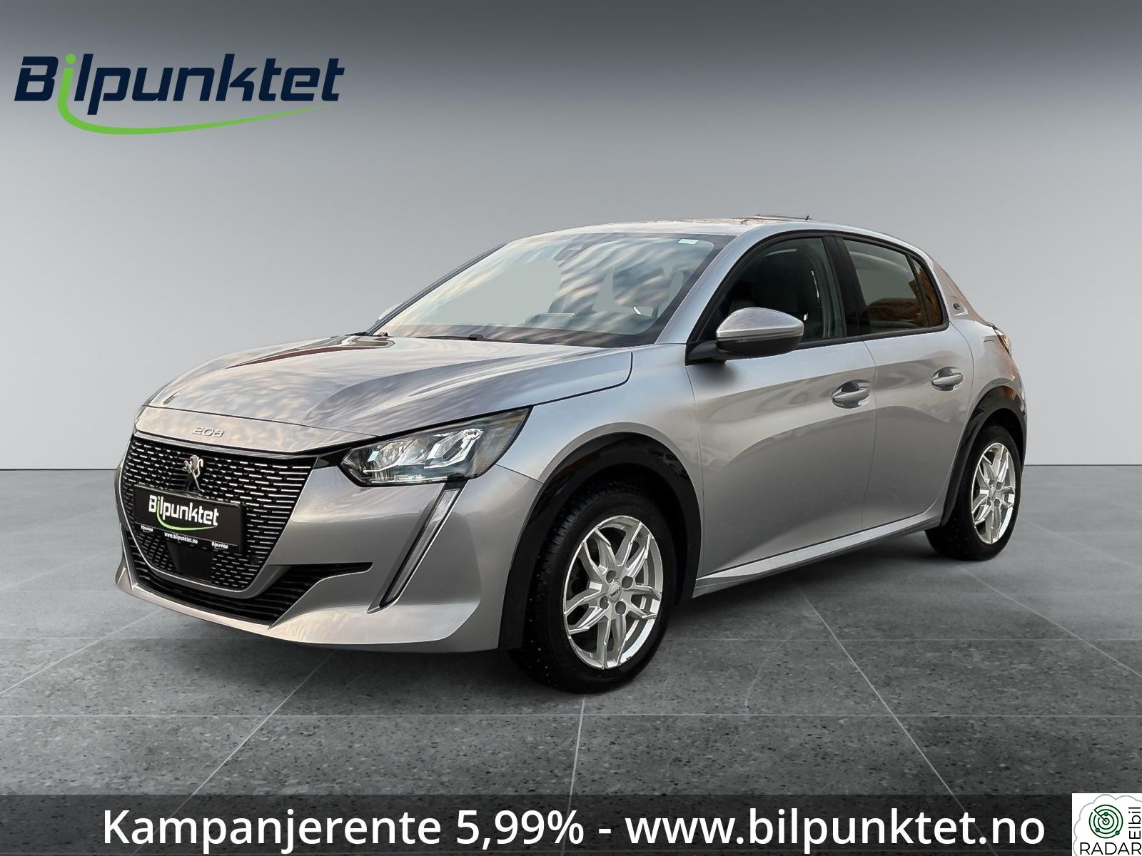PEUGEOT 208 Allure 50kWh LED Delskinn Kamera Dab+ Keyless Carplay