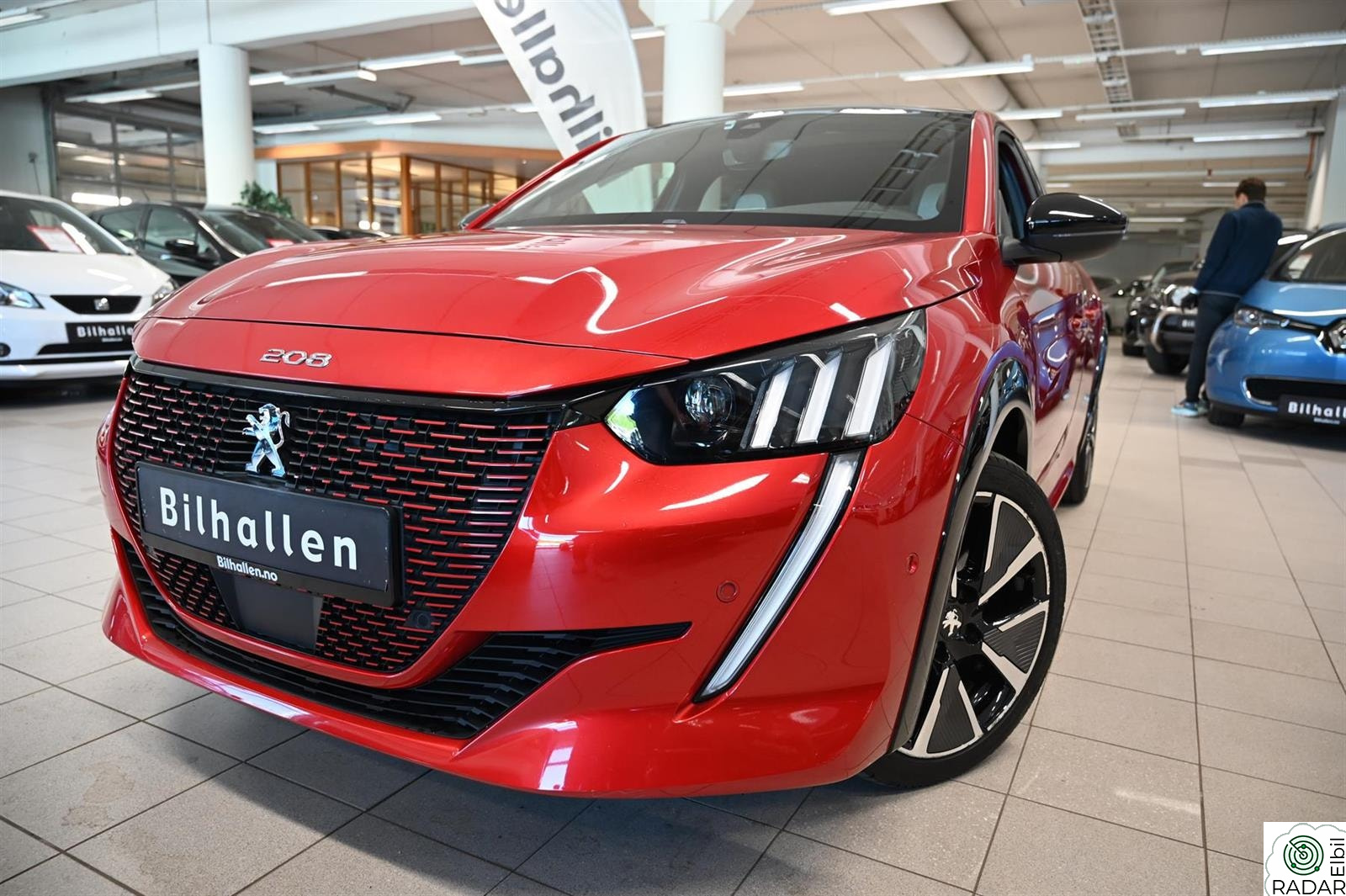 PEUGEOT 208 Elektrisk GT-Line m/Panorama/CarPlay/Kamera/Lav km ++