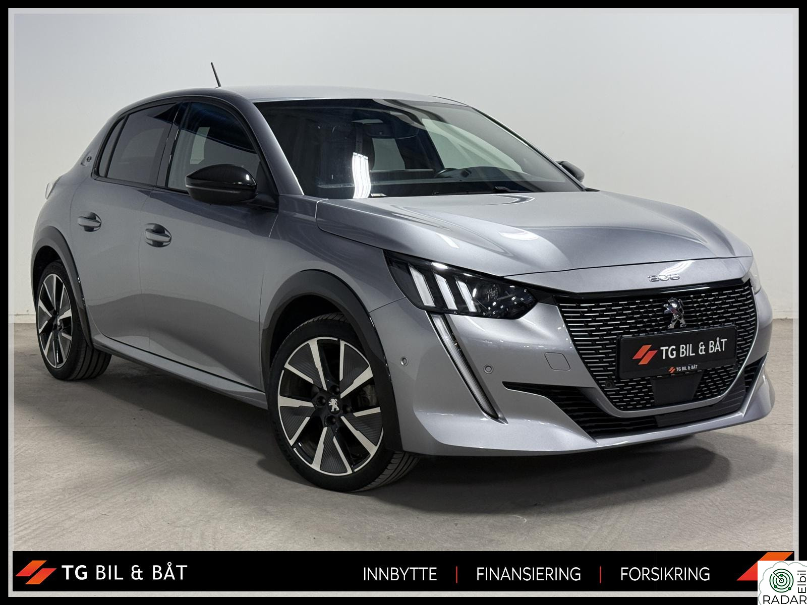 PEUGEOT 208 GT-Line 136hk (336km) - ACC/NAVI/LED/DAB/RYGGE/CARPLAY!