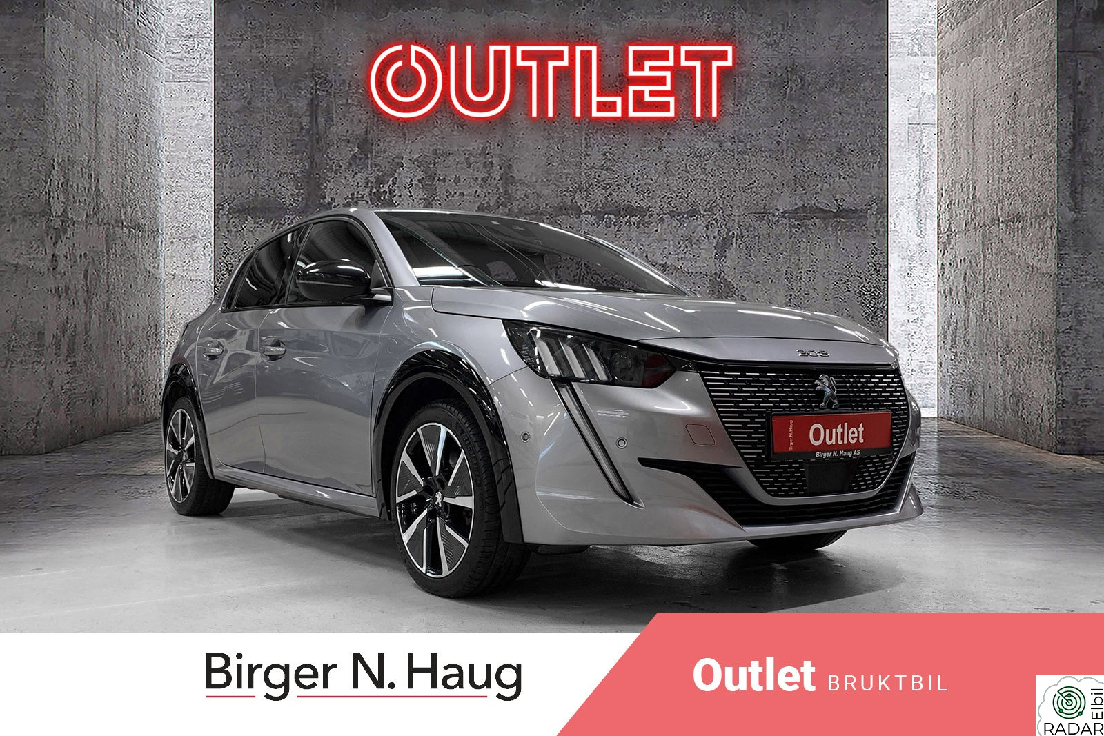 PEUGEOT 208 GT 136hk /NORSK/ADAPTIV/CARPLAY/