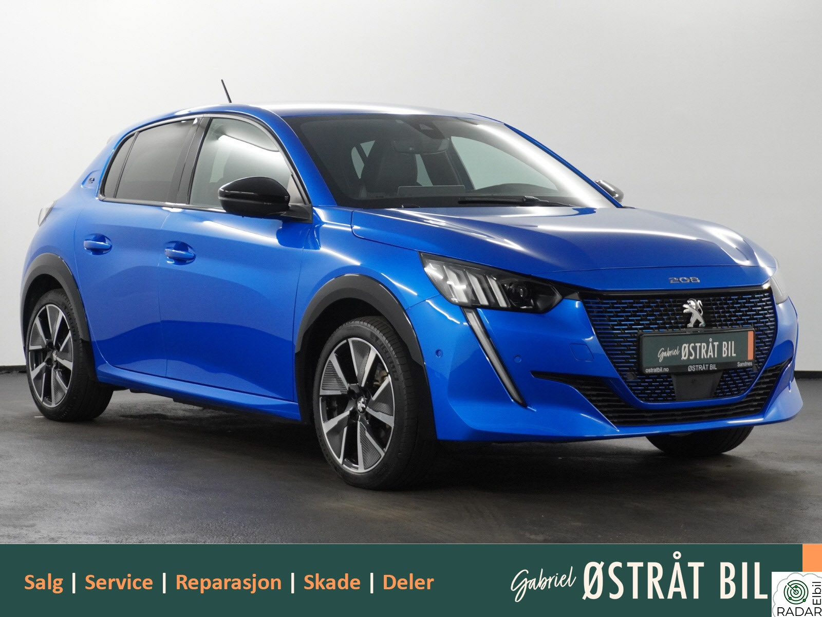 PEUGEOT 208 GT 136hk Kamera/Navi/Led lys/Adaptiv Cruise/