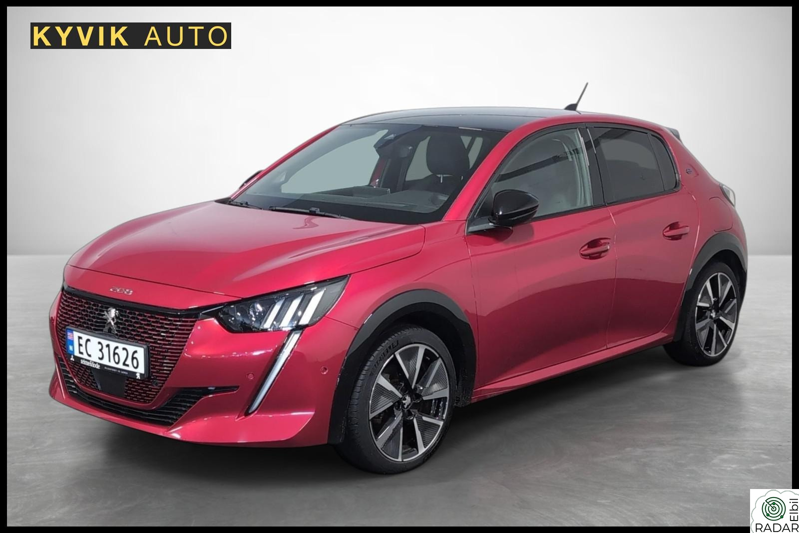 PEUGEOT 208 EU-03.2027|2WD|136HK|VELHOLDT|CRUISE|GOD PLASS,KOMFORT