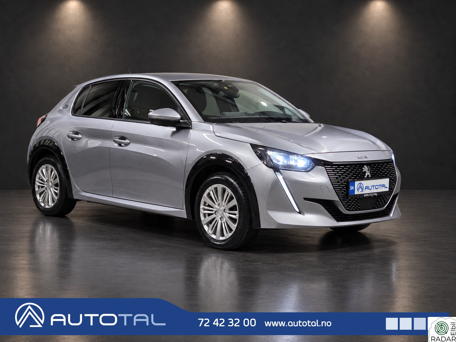 PEUGEOT 208 136HK | Kamera | 339km WLTP | Ny EU | Garanti*