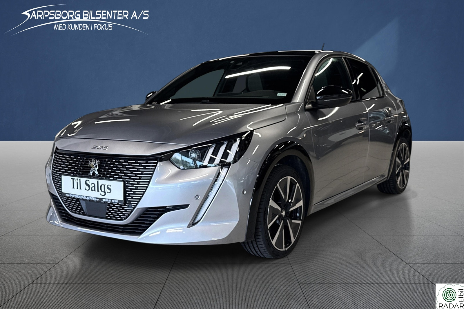 PEUGEOT 208 GT Pack 136hk, ACC, Glasstak,Proximity keyless