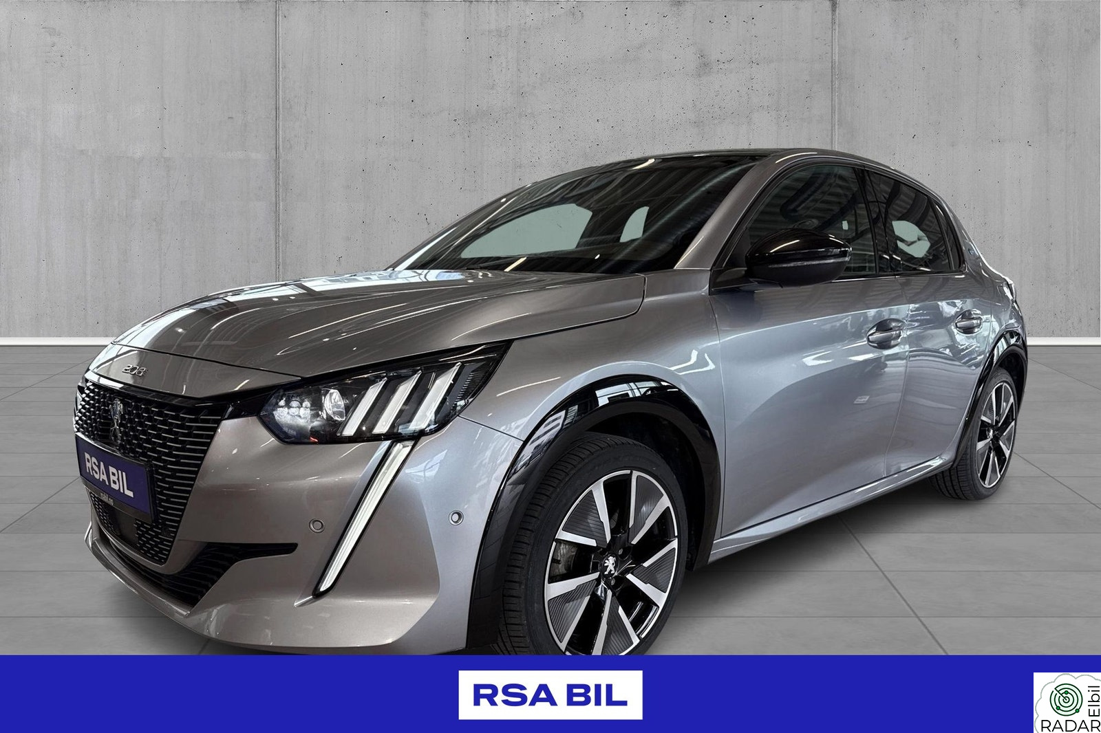 PEUGEOT 208 136hk GT adaptiv cruise navi ryggekamera