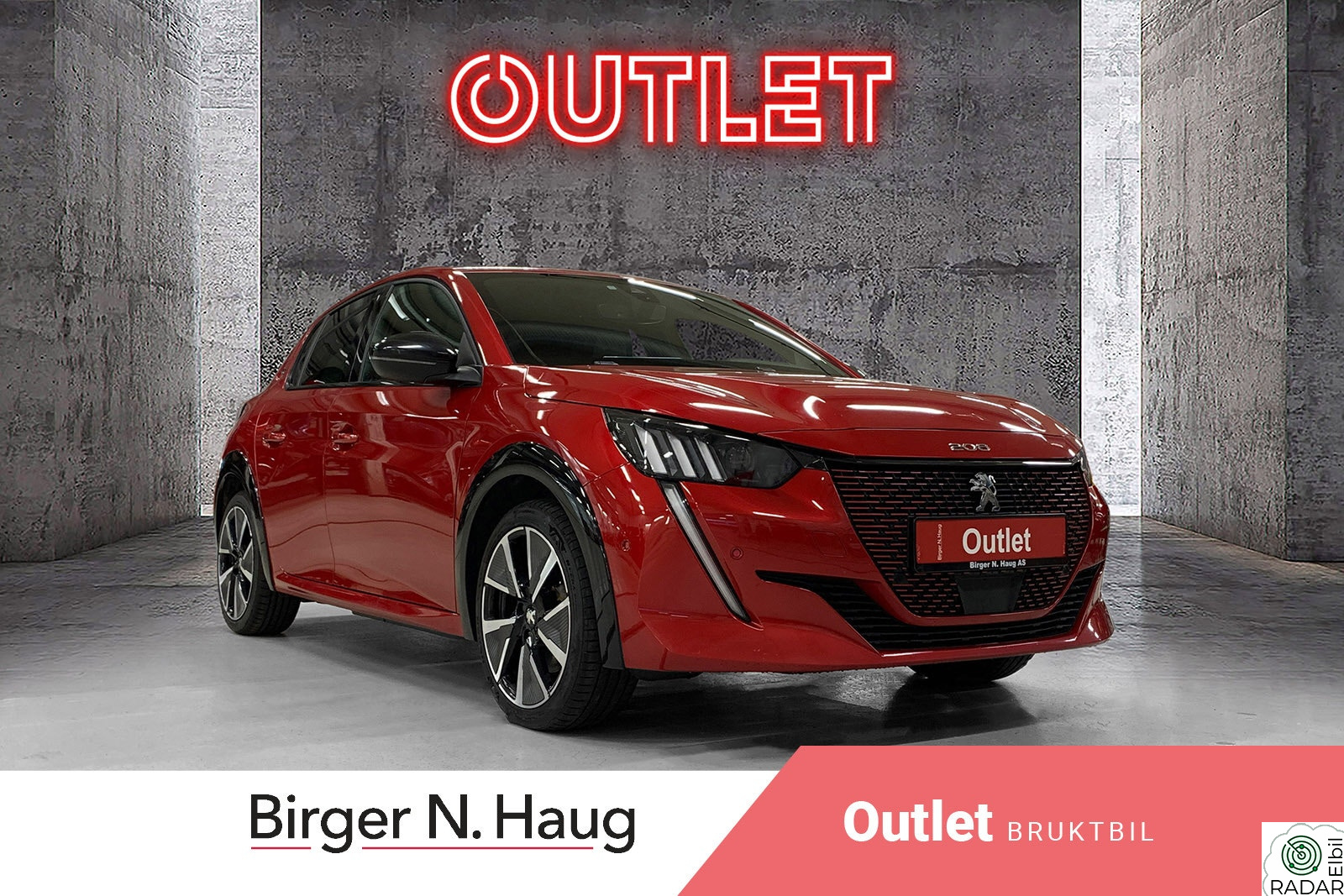 PEUGEOT 208 GT 136hk /LANG EU/NORSK/S+V/