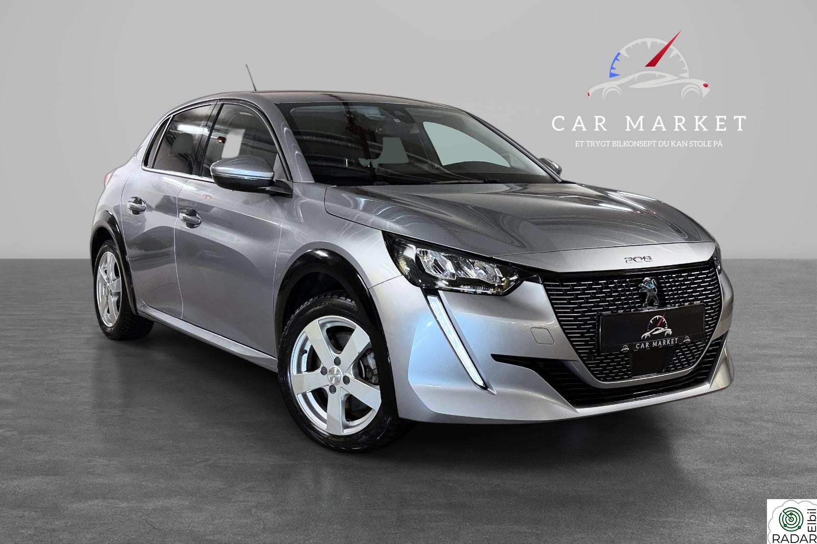 PEUGEOT 208 E-Allure 340km 136hk LED Ny Service R-Kam Cruise Se Km!