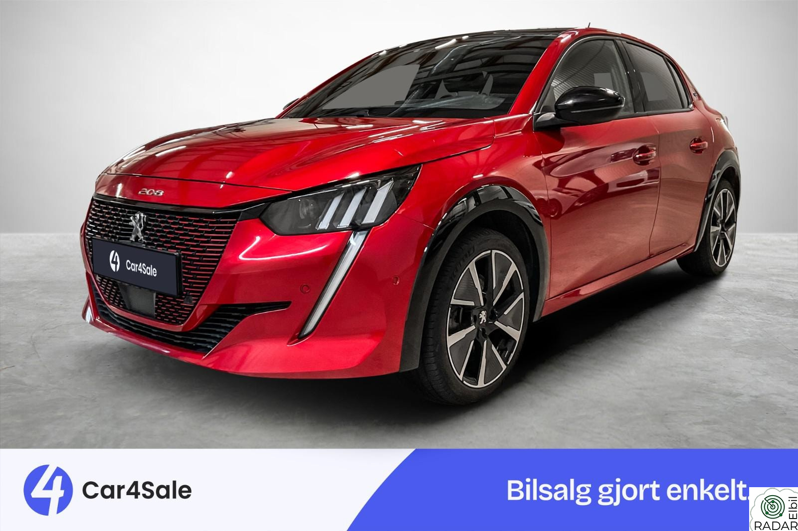 PEUGEOT 208 GT / 350km / Garanti / ACC / 360Kam / Norsk / Pano ++