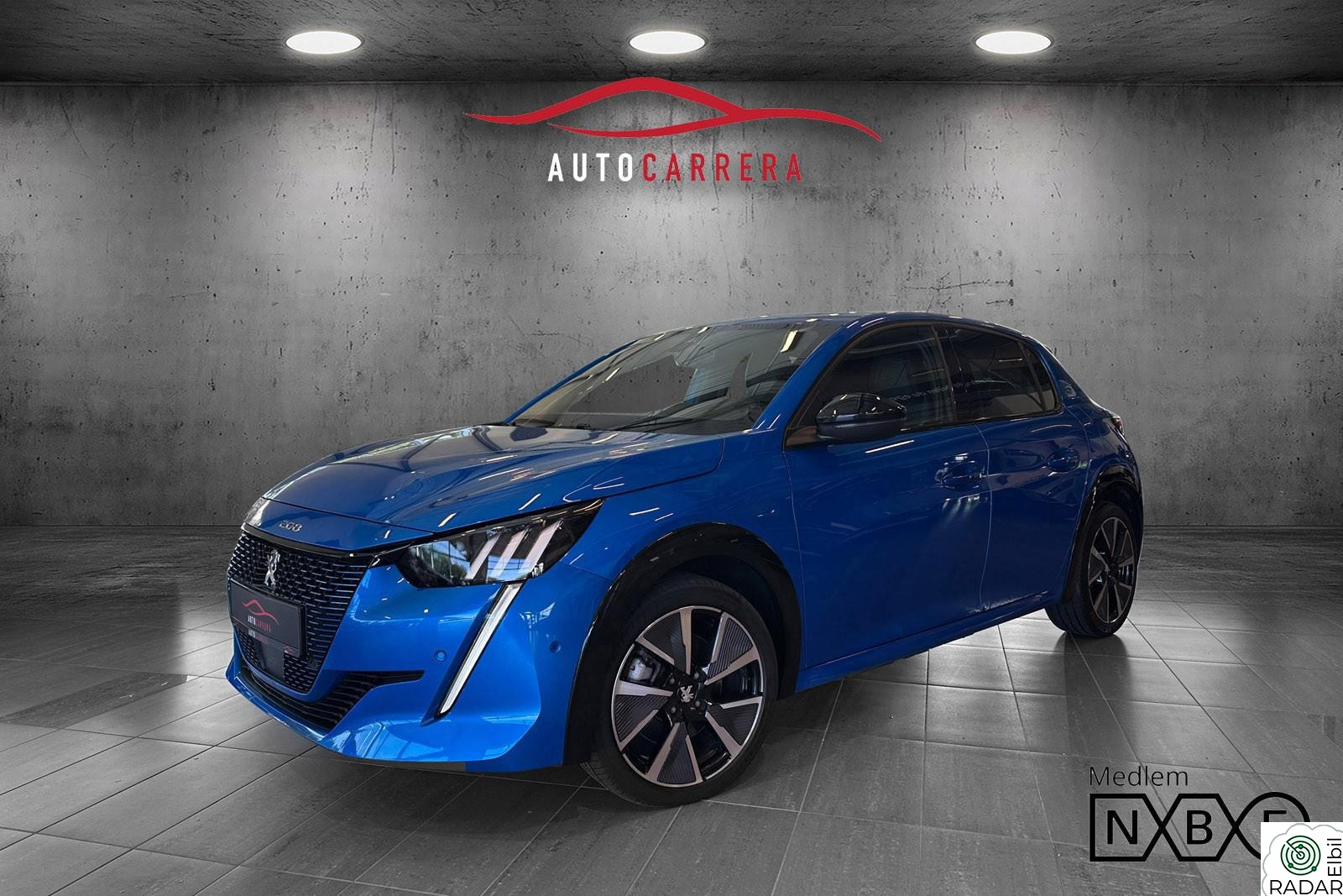 PEUGEOT 208 GT Adaptiv Cruise/ Ryggekamera/ Navi/ Varmepumpe++