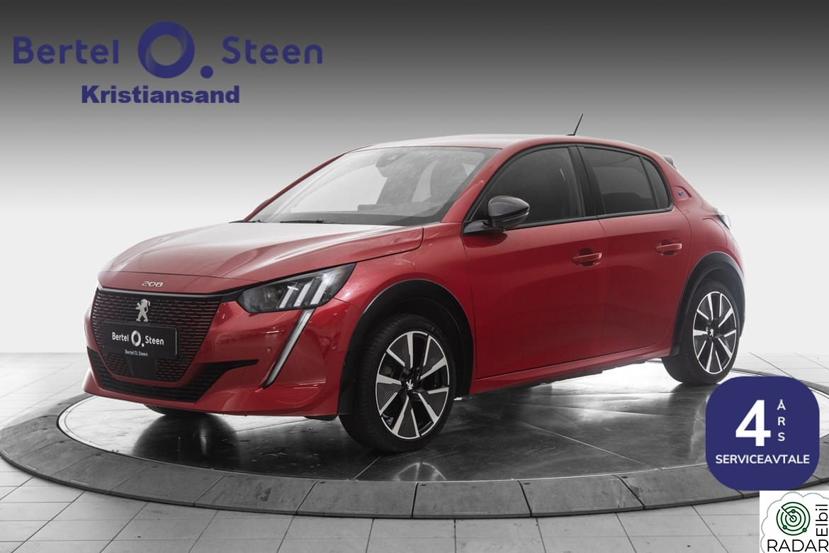 PEUGEOT 208 GT 136 hk | Navigasjon | Full LED | 4år serviceavtale