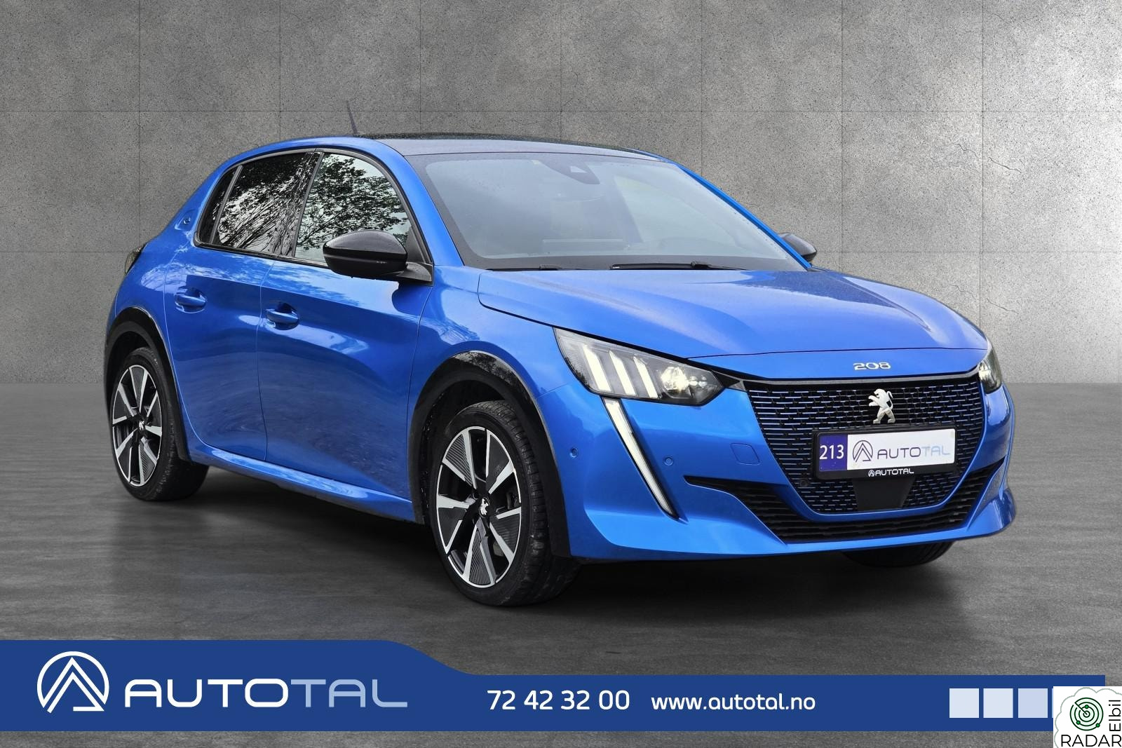 PEUGEOT 208 GT | 136HK | Kamera | V.Pumpe | 350km WLTP | Garanti*