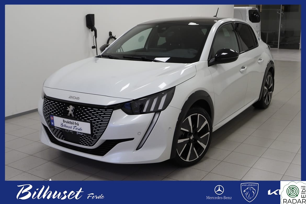 PEUGEOT 208 GT Pack NORSK BIL / NAVI / KEYLESS