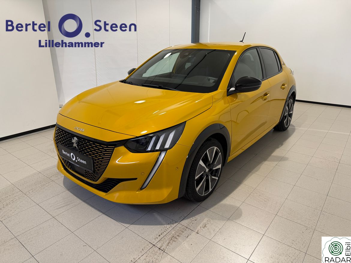 PEUGEOT 208 GT / ADAPTIV CRUISE / TRÅDLØS LADER / LED