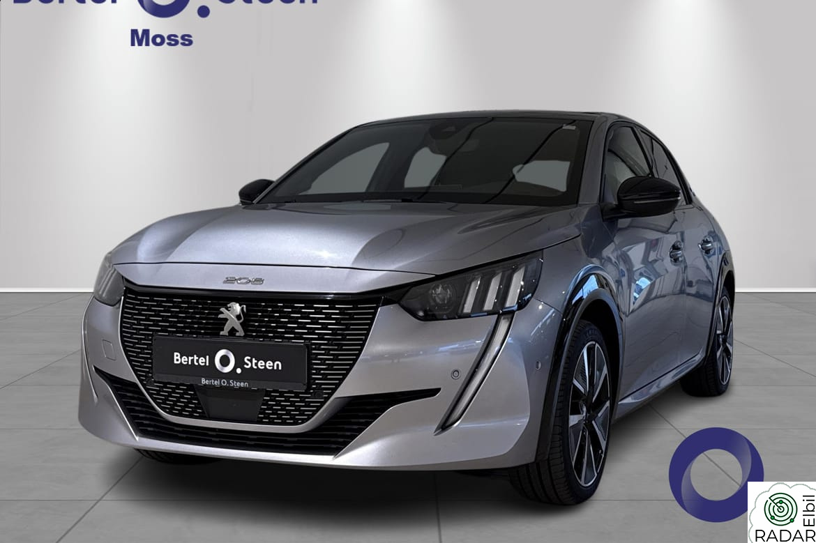 PEUGEOT 208 Adaptive Cruise, Ryggekamera, CarPlay, Navigasjon