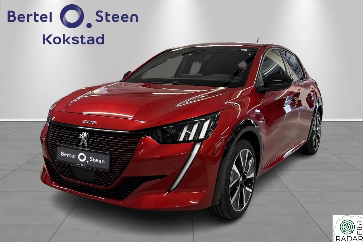 PEUGEOT 208 GT, NAVI, ADAPTIV CRUISE, RYGGEKAMERA