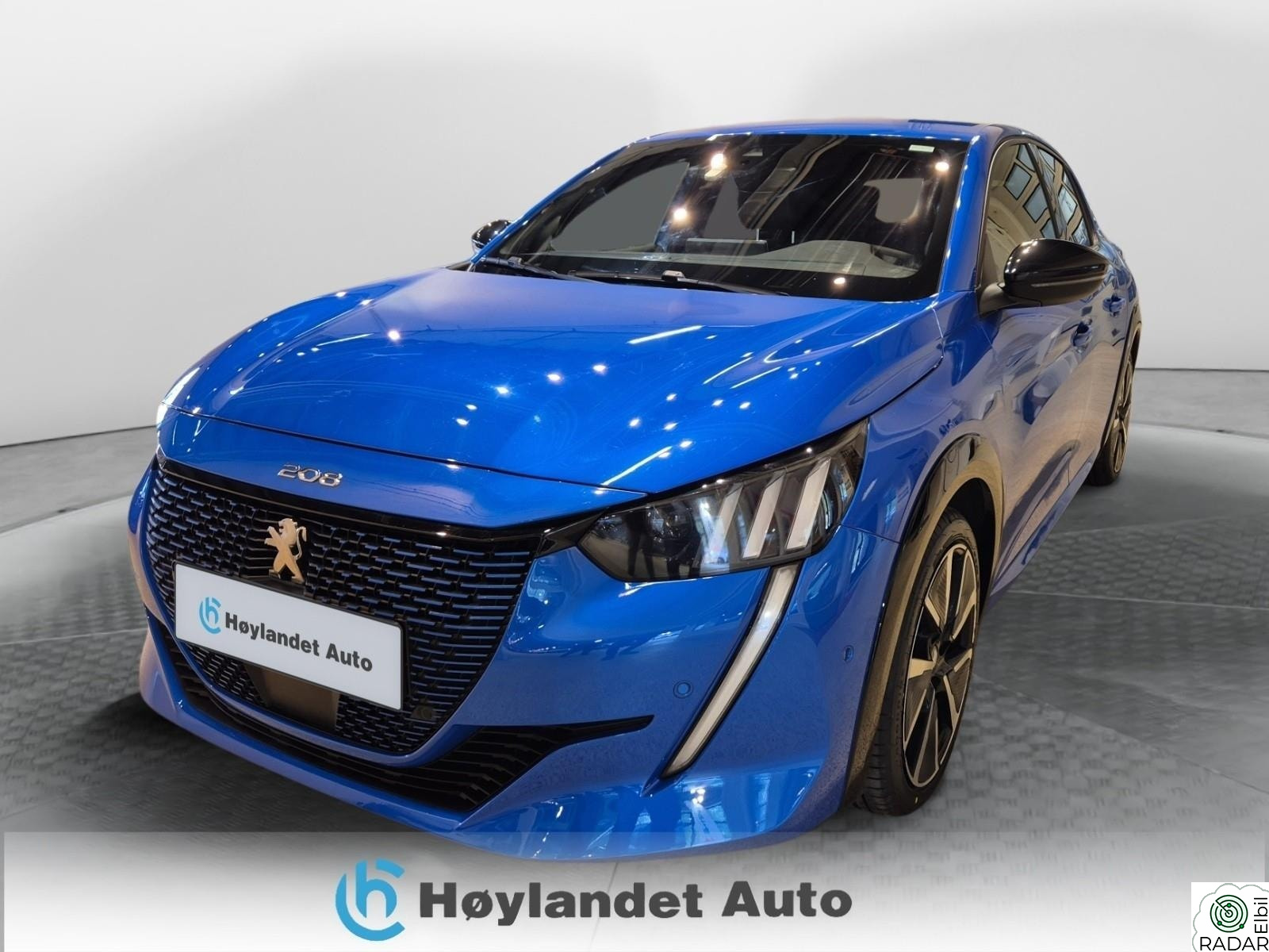 PEUGEOT 208 GT Blå Vertigo, Keyless, Adaptiv Cruise kontroll, Nye d