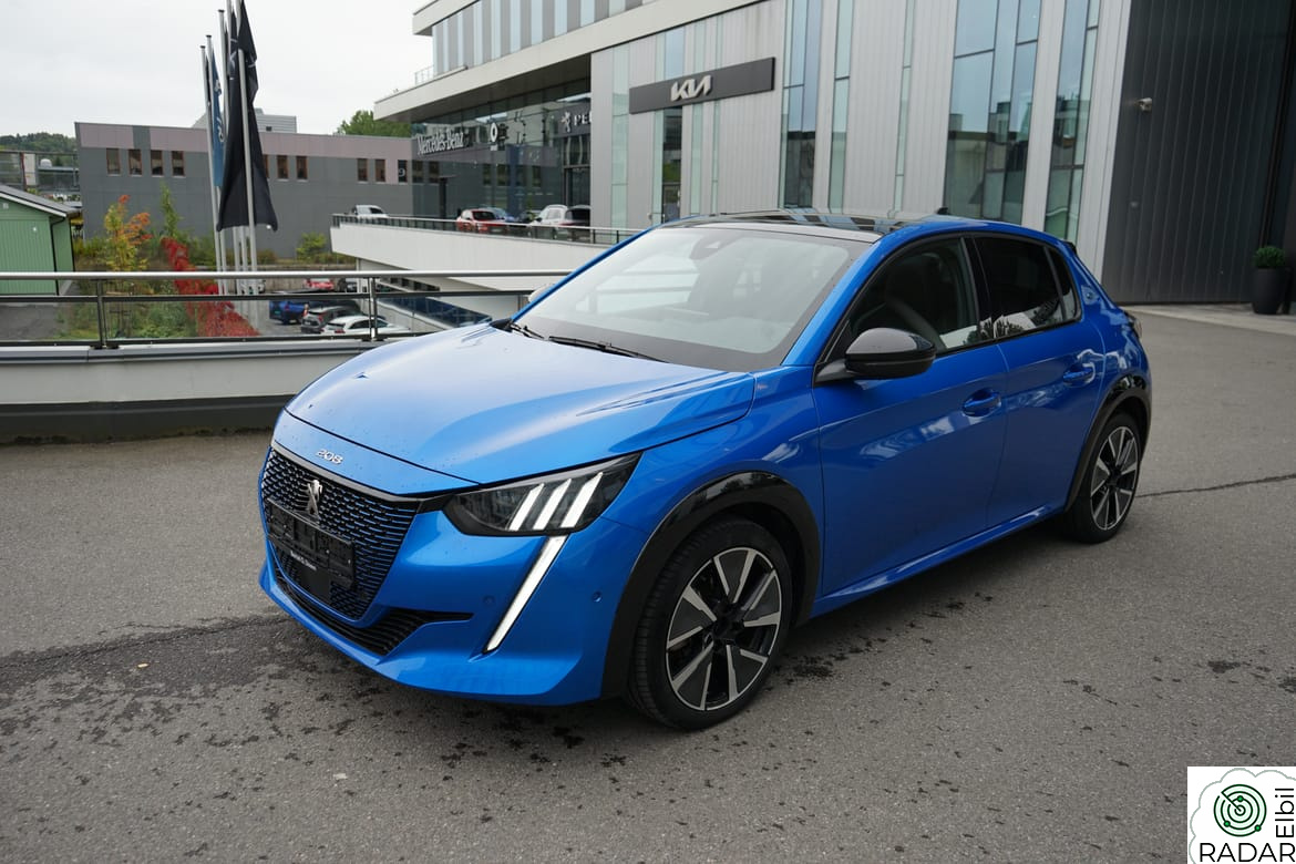 PEUGEOT 208 e-208 GT Pack  "alt utstyr"